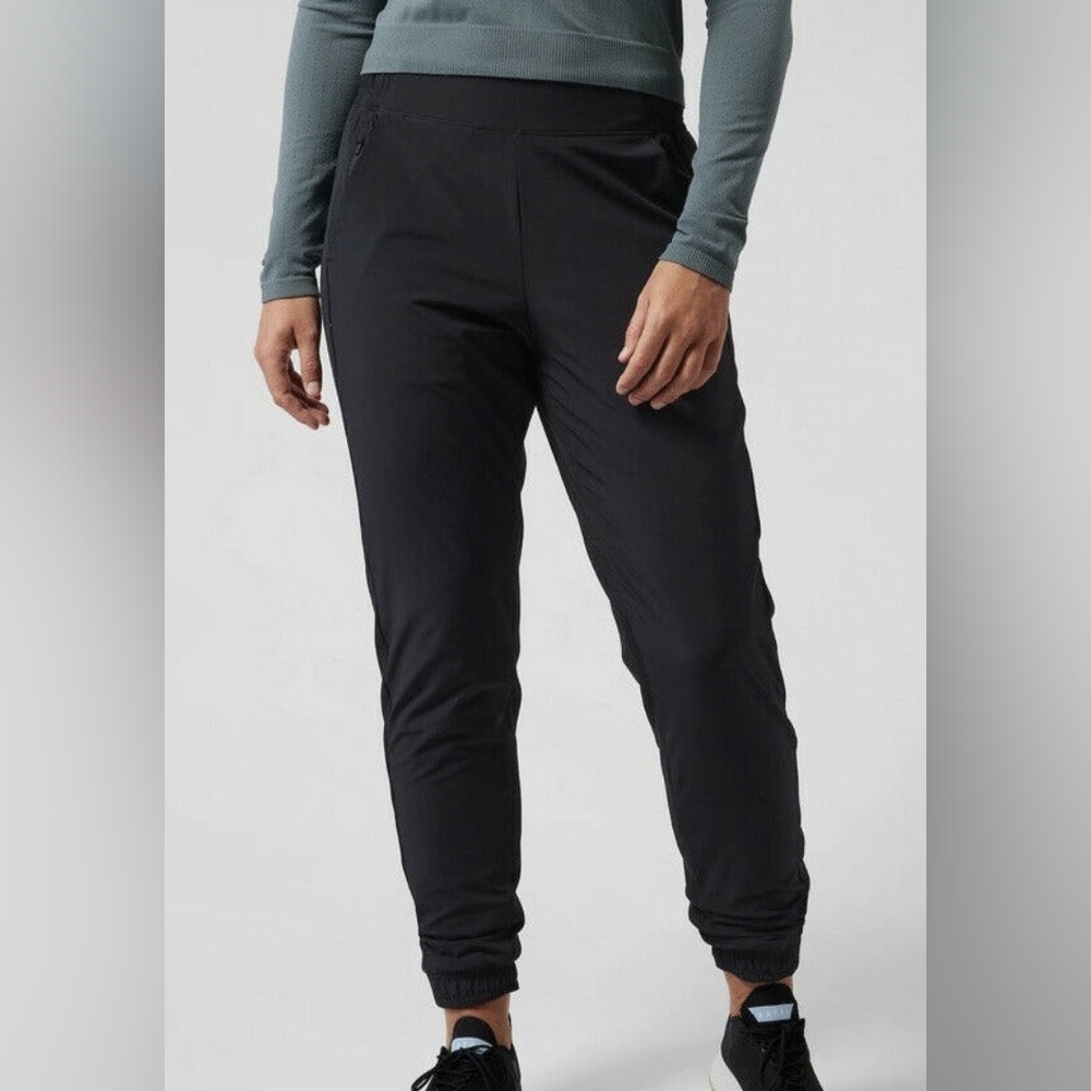 Athleta NWT Textured Brooklyn Jogger black 4 (fits 6) $98 discontinued
